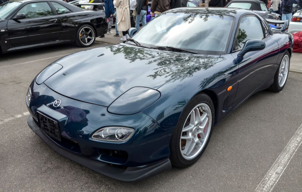 JDM Series 8 Mazda RX-7 (FD3S) in Innocent Blue Mica