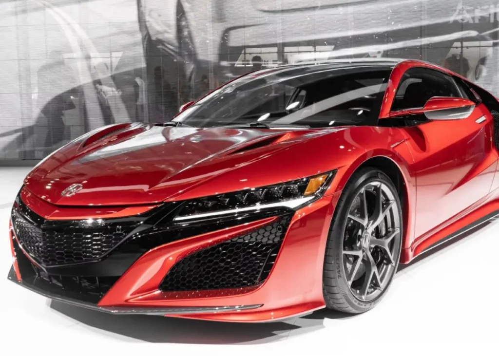 Honda NSX in the show room