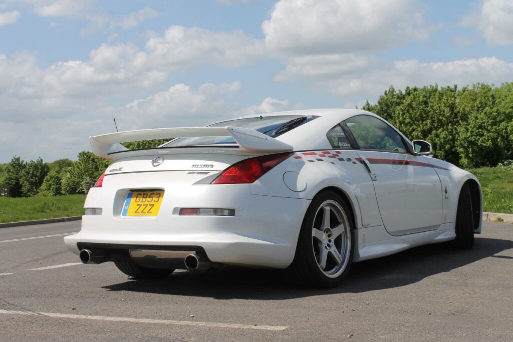 The only UK Nismo S-Tune GT model parked outside on a sunny day
