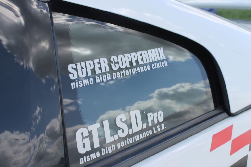 Signage on the Nismo S-Tune GT