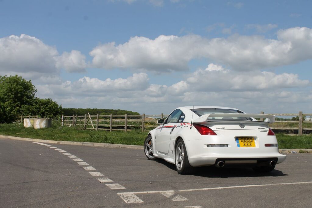 UK Nismo S-Tune GT parked outside on a sunny day